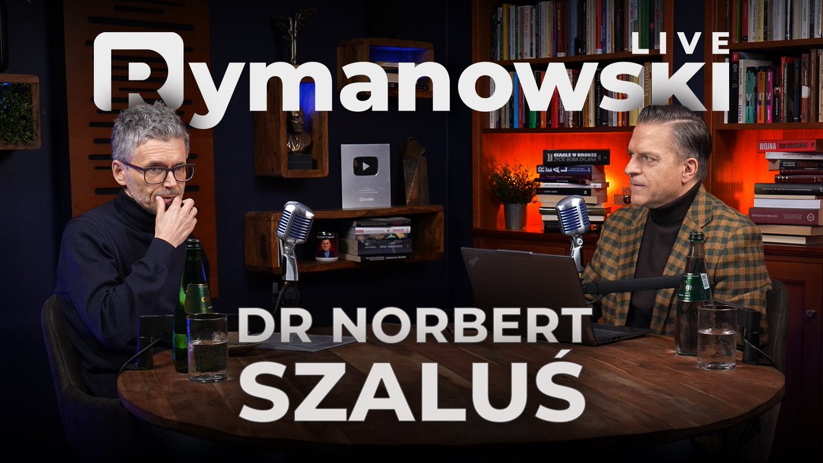 BogRymanowski's tweet image. 💥Lekarz czy szarlatan ? - dr Norbert Szaluś - skazany na roczny zakaz wykonywania zawodu przez NIL - już za chwilę na Rymanowski Live - premiera rozmowy o 19:00 👇