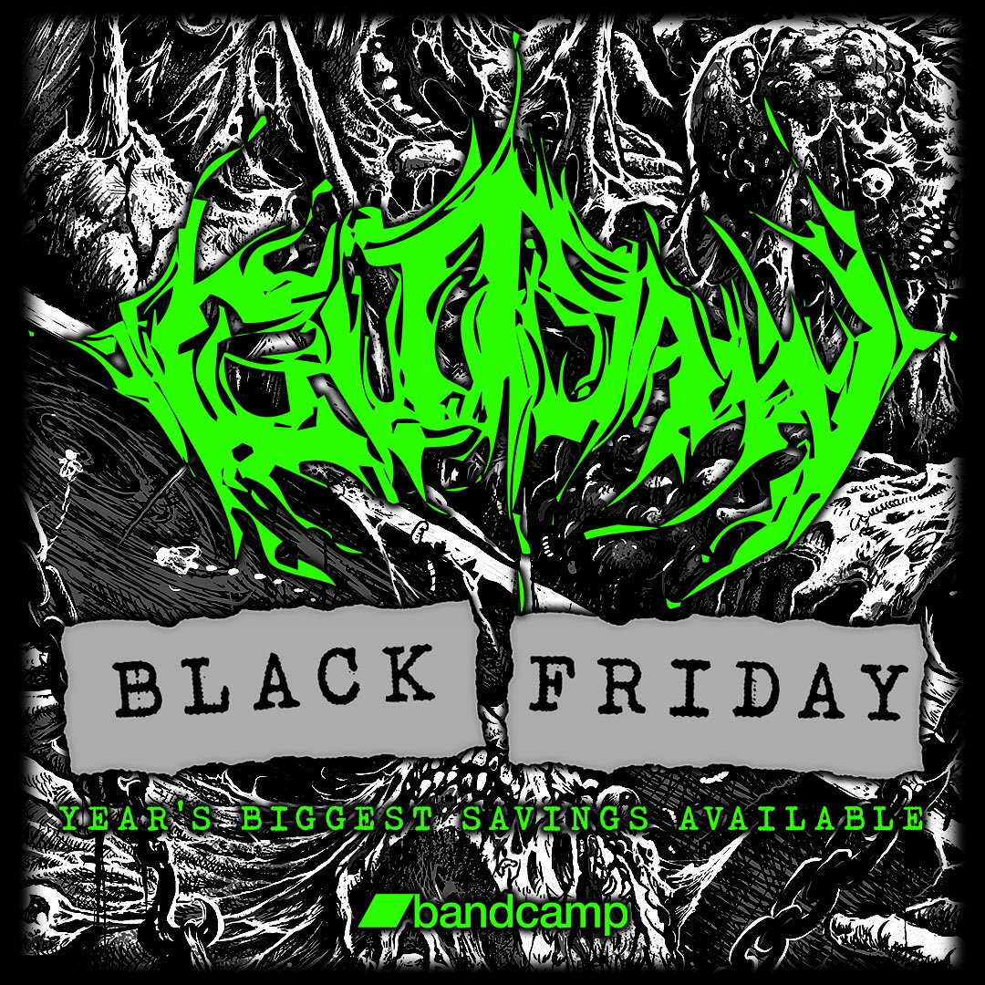 gutsaw's tweet photo. @gutsaw x #blackfriday

ENTER CODE BLACKFRIDAY30 AT CHECKOUT TO SAVE 30% OFF OF YOUR ORDER!

https://t.co/zPxoYBJ6ky

#gutsaw
#deathmetal https://t.co/TYJD0RIvEM