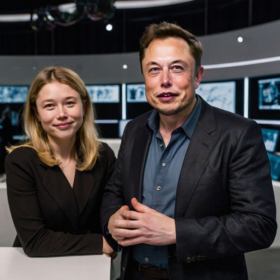 elonmusknews30's tweet image. Can you say hi👋🏻 to my daughter,it cost nothing to make her day