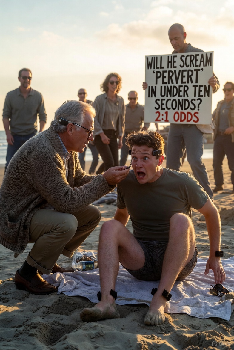 jimmyroybloom's tweet image. It’s the same scene, same dialogue, same vibe, only now the stroking hand has been replaced by classified neurovestibular stimulation tech.So yeah… not “well-meaning.” Just the same queasy, boundary-violating energy as the original, now with added DARPA…