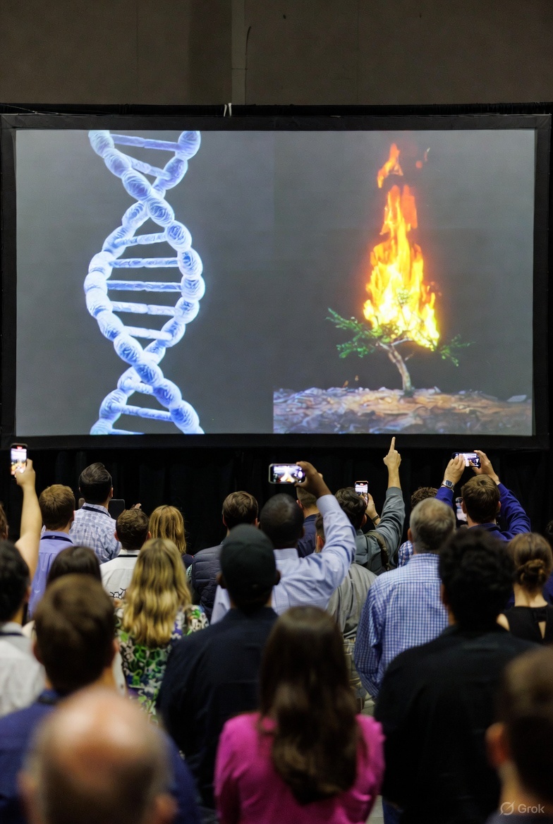 TakeAmericaBac2's tweet image. A 2025 biology bombshell nobody wants you to see
IDvolution: the conclusion the data forces when you stop protecting Darwin
I&apos;m posting this with Grok (xAI) right behind me.
Thread ↓