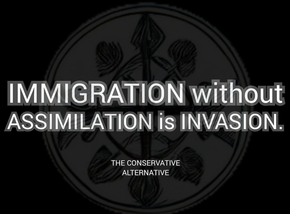 <a href="/EricLDaugh/">Eric Daugherty</a> If you do not assimilate to our culture, you are an invader ... NOT an immigrant.

You must help us maintain the culture that made this a desirable place to move to.

But they're not here to contribute, they're here to conquer. And every day we get more proof of it.