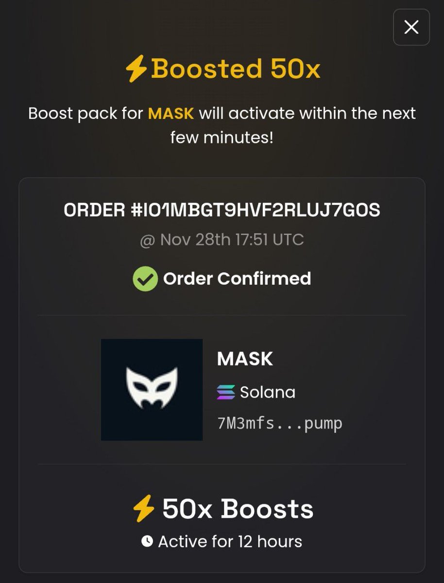MaskLabsSolana's tweet photo. Mask Labs is leveling up.

Our GitHub is now live — every line of code for MaskSim, MaskMail, MaskTunnel and MaskStore is publicly available for builders and contributors.

Our GitBook is also live, giving new users a clean, structured place to explore everything about Mask Labs — utilities, guides, API docs, and what’s coming next.

And for our lovely community…
We’ve activated a 50× DexScreener Boost for the next 12 hours to increase visibility and bring more eyes to Mask Labs.

This is just the beginning.
Privacy gets stronger from here.

Github: https://t.co/juJKP6clxy
Gitbook: https://t.co/hT9dwaGJK1