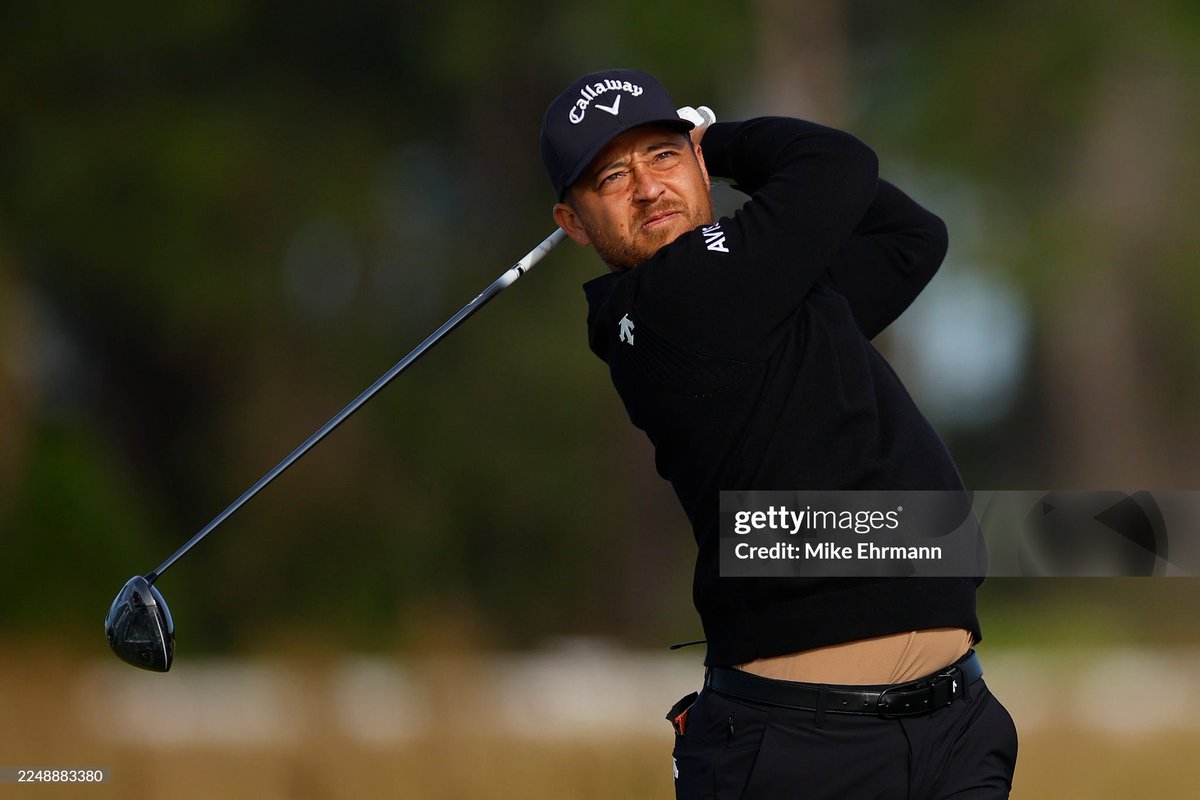 Thru 14 holes, Xander Schauffele has not won a skin yet at The Skins Game.

However, he did just make his first birdie. May have had a bit too much to eat yesterday evening. 😂
