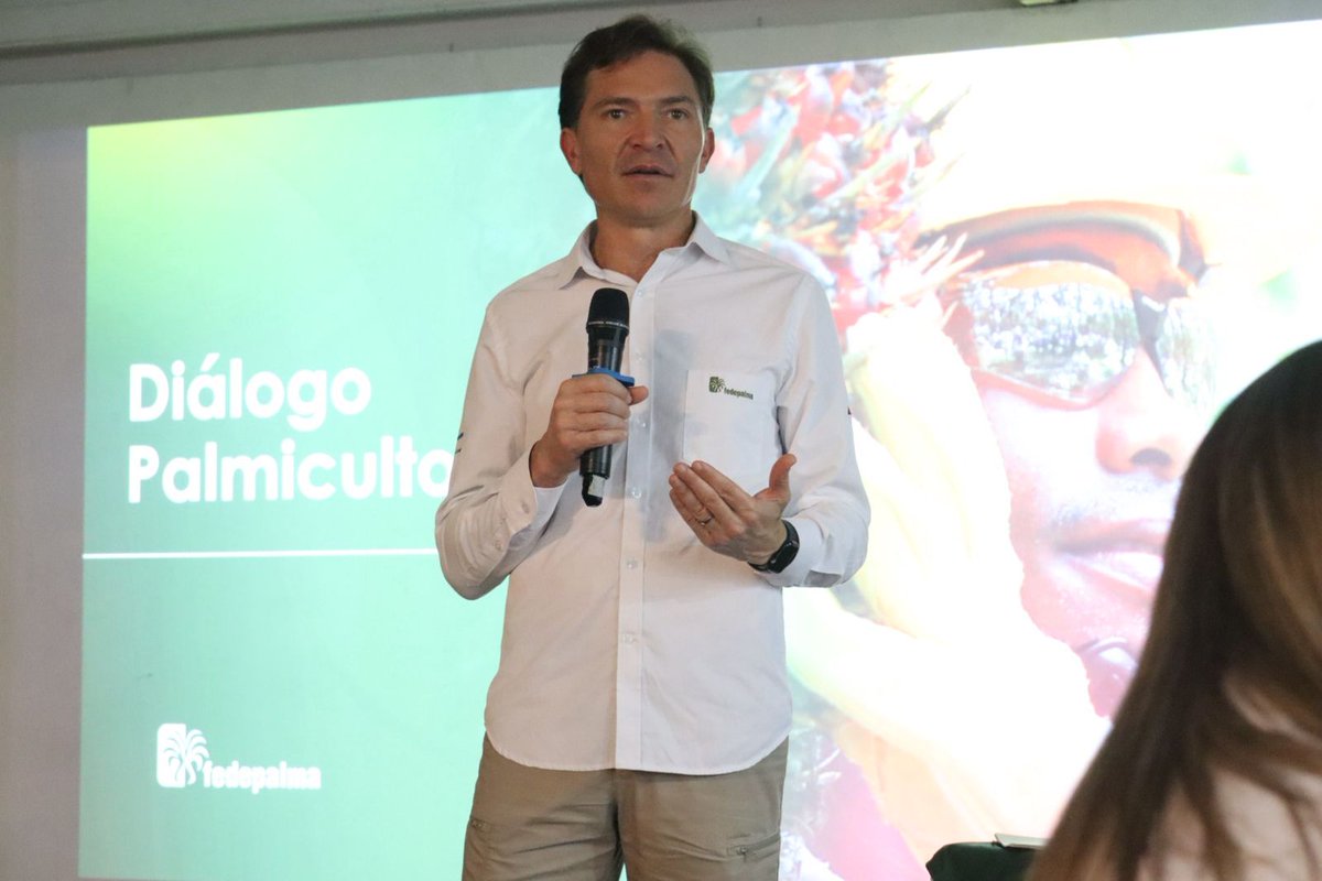 FedepalmaOrg's tweet image. Con la participación de alrededor de 150 productores del #Catatumbo, la Federación realizó una nueva edición de los #DiálogosPalmeros, espacio donde escuchamos de primera mano a los cultivadores de palma de aceite de la región, sus principales necesidades y expectativas.…