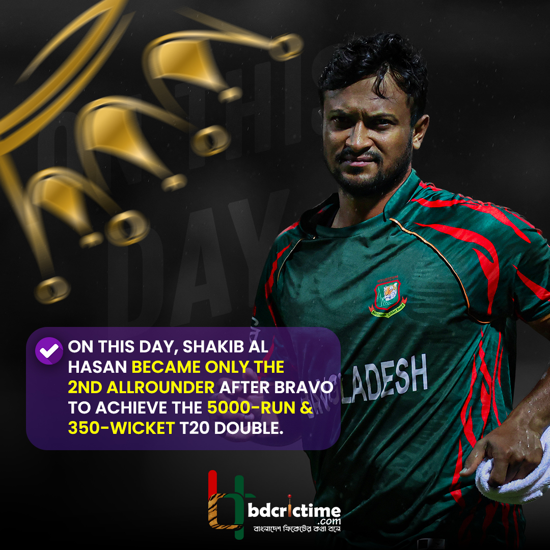 A historic milestone for Bangladesh’s greatest allrounder 🇧🇩

#BPL2026 #BangladeshCricket #BDCricTime