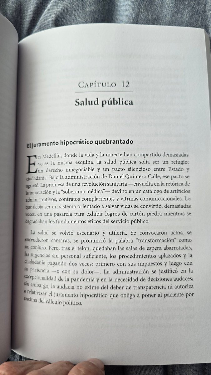 No hay derecho lo que hicieron con Medellín. Este libro no puede dejar de ser leído. Es el manual de cómo robarse una ciudad y como destruirla como el cáncer destruye las células.