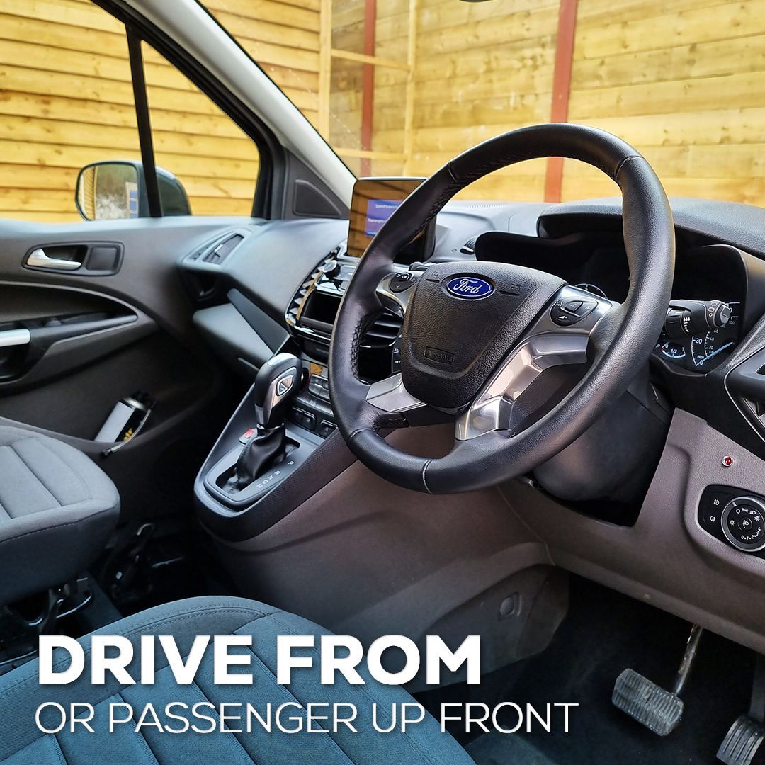 Take a look at this stunning 2022 Ford Grand Tourneo Connect WAV which provides the option of having the passenger up front or the ability to drive from wheelchair – available now for £25,901.

wavmob.co.uk/used-ford-gran…

📞 Call us today - 02392 245570