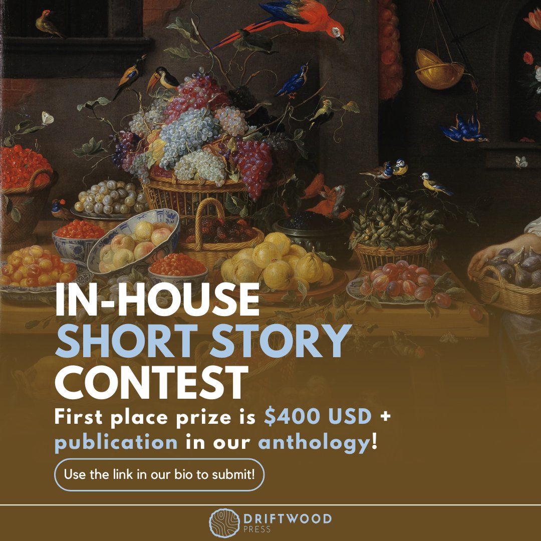 Winner of our Short Story Contest gets $400 and 5 copies of the anthology they appear in. Use the link in our bio to submit! #shortstorycontest