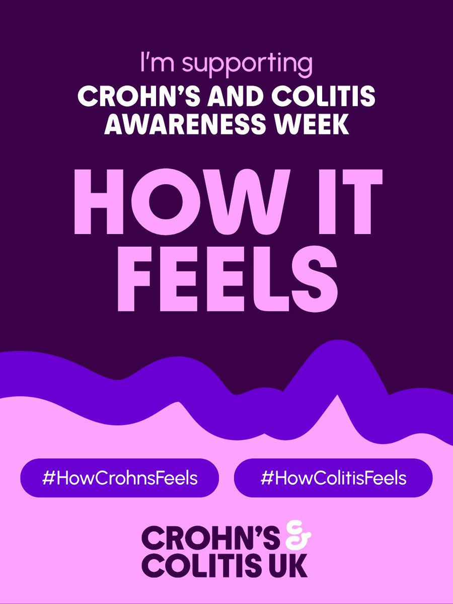 CrohnsColitisUK's tweet image. Crohn’s &amp;amp; Colitis Awareness Week is nearly here
This year we’re highlighting what it feels like to live with these conditions the symptoms, the invisible struggles and the unseen strength. Join the conversation 1–7 December crohnsandcolitis.org.uk/awarenessweek
#HowCrohnsFeels #HowColitisFeels