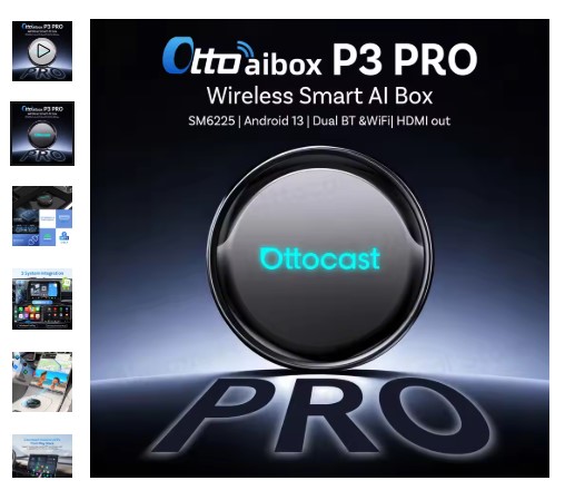 AliProdcuts's tweet image. OTTOCAST P3 PRO AI Box
Smart Android Box • Wireless CarPlay &amp;amp; Android Auto
AI Voice • Compatible with VW, Toyota, Benz

Order Now-  alli.pub/7axj72

#OttoCastP3Pro 
#WirelessCarPlay 
#AndroidAuto 
#CarGadgets 
#SmartCarAccessories