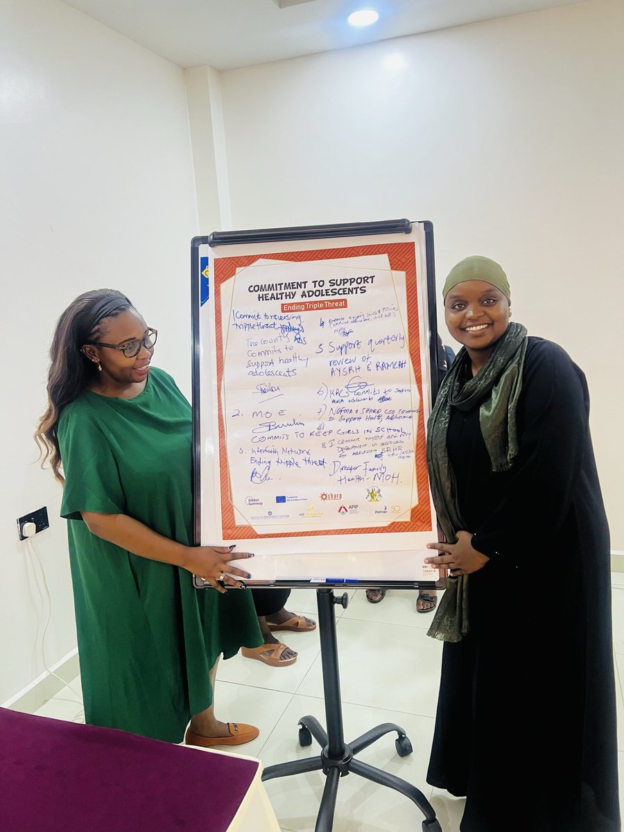 NOFMA2's tweet image. A powerful moment today as stakeholders from health, education, gender, and CSOs united to sign commitmen advancing #SRHR and strengthening support for healthy #Adolescents. Collaboration in action! @ProjectSHARP 

#HealthyAdolescents #16days4ASRH

@HAImedicines @eannaso @medrap
