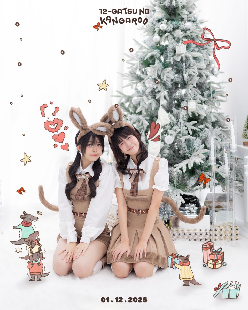 bnk48official's tweet image. [🦘❄️] #12GatsunoKangarooTH

DOUBLE CENTER
#BlytheBNK48 #NishaCGM48

BNK48 &amp;amp; CGM48 Special Single
「12-Gatsu no Kangaroo – จิงโจ้น้อยเดือนธันวาคม」

01.12 – Digital Streaming &amp;amp; PV Online Premiere
19.12 – First Performance

#จิงโจ้น้อยเดือนธันวาคม
#12月のカンガルー
#BNK48 #CGM48