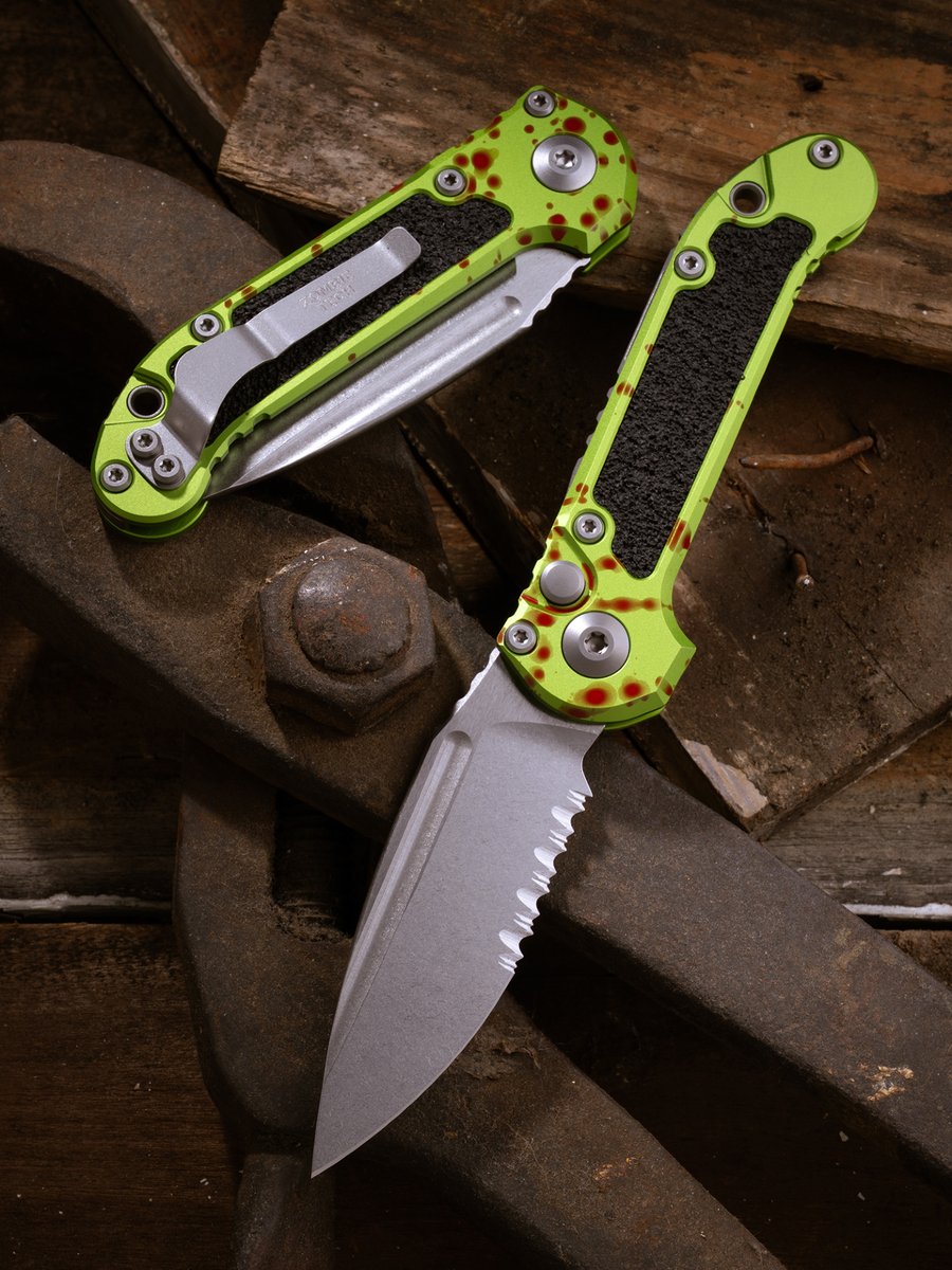 microtechknives's tweet photo. L.U.D.T.®  GEN III  ZOMBIE-TECH™

#MicrotechKnives #Stonewash #PartialSerrate #ZombieKnives #Apocalypse #ThemedKnives https://t.co/iimf0YwyZI