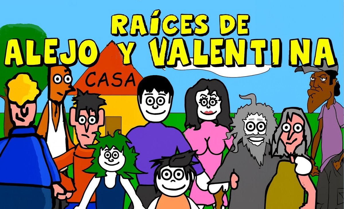 Las Raices de #AlejoyValentina para Adult Swim Legacy 2025 (Full HD 1080): youtu.be/uOkzN81sreg