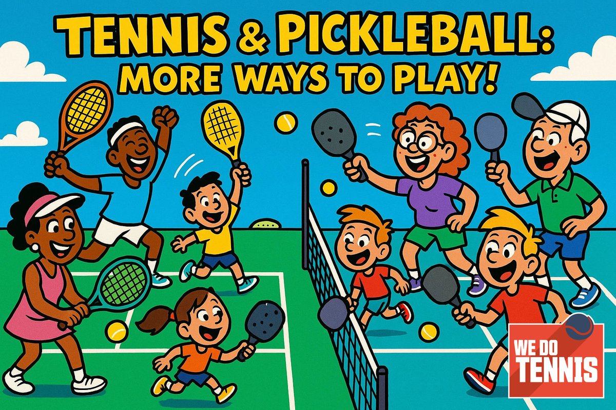 wedotennisuk's tweet image. Pickleball is booming and we’re ALL IN! 🎾✨ We Do Tennis is bringing you more ways to play, learn, and connect: whether you’re smashing serves or mastering dinks! Ready to join the fun and stay true to our roots? Bring a friend! #CommunityMatters