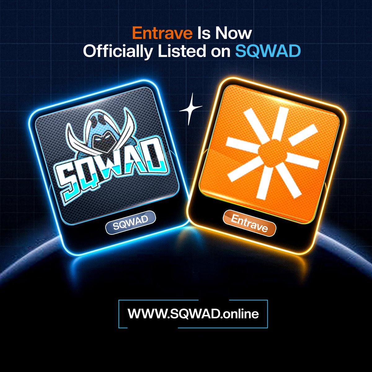 We found you, <a href="/entrave/">Entrave</a> 👀
You’re now listed for FREE on SQWAD (sqwad.online).

You’re currently unverified  and the crypto community wants to learn more about you.

Claim your badge anytime on SQWAD.
Need help? Your SQWAD agent is <a href="/_Theoddguy/">🍄ODD 📈</a>.

Welcome to SQWAD,