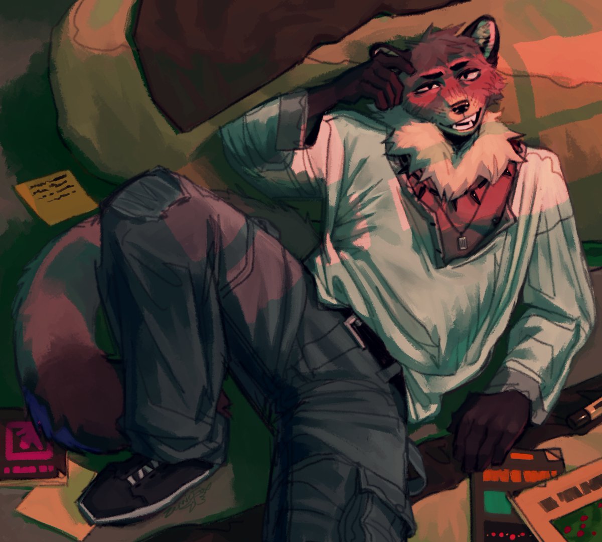 zenniefox's tweet image. bedroom klutz 😵‍💫