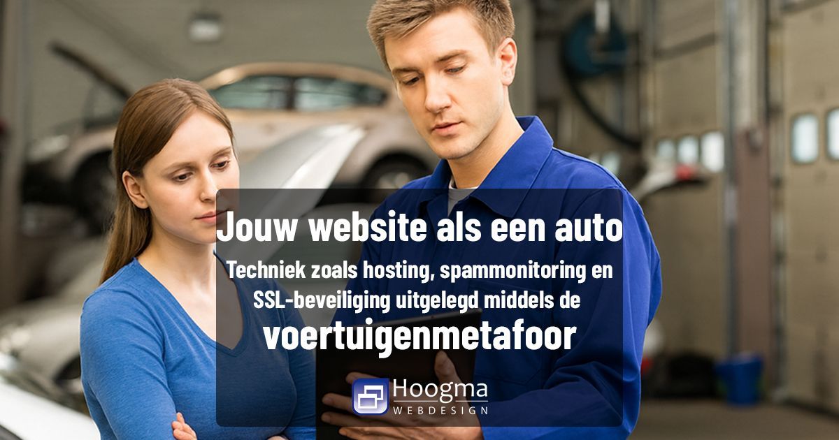 HoogmaWebdesign's tweet photo. 🚗 𝐉𝐨𝐮𝐰 𝐰𝐞𝐛𝐬𝐢𝐭𝐞 𝐚𝐥𝐬 𝐞𝐞𝐧 𝐚𝐮𝐭𝐨: 𝐳𝐨 𝐡𝐨𝐮𝐝𝐞𝐧 𝐰𝐢𝐣 ’𝐦 𝐯𝐞𝐢𝐥𝐢𝐠, 𝐬𝐧𝐞𝐥 é𝐧 𝐛𝐞𝐭𝐫𝐨𝐮𝐰𝐛𝐚𝐚𝐫! ⚙

🔹 Domeinnaam = kenteken
🔹 Hosting = de garage waar ’ie veilig staat
🔹 SSL = slot + alarmsysteem
🔹 E-mail &amp; meer:
🖥️ https://t.co/xUAeuMBq76 https://t.co/vl4Ih61x3v