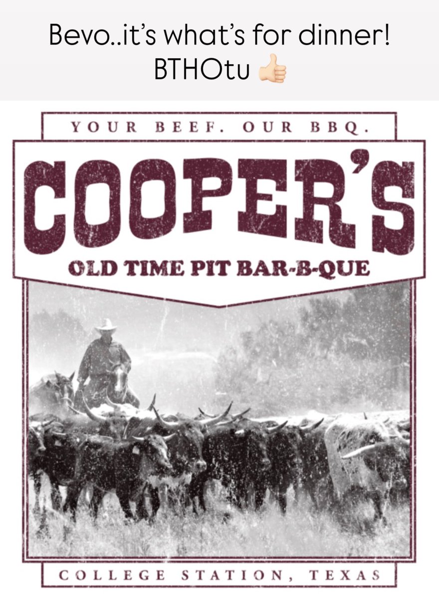 Cooper’s Old Time Pit Bar-B-Que Aggieland tweet media
