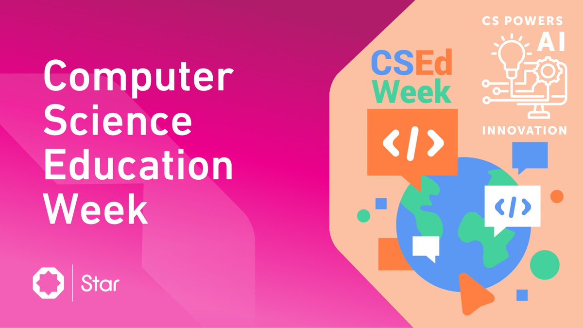 StarAcademies's tweet photo. From early algorithms to cutting-edge AI, the story of computer science is one of constant evolution.
By exploring the breakthroughs that shaped computing, we empower pupils to embrace new technologies with curiosity and creativity.
#LookingBackLeapingForward @CSEdWeek https://t.co/etkcQhrLTG