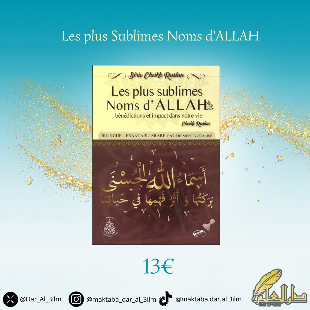 ✨Nouveauté✨
Le tome 23 de la série cheikh Raslan est disponible !