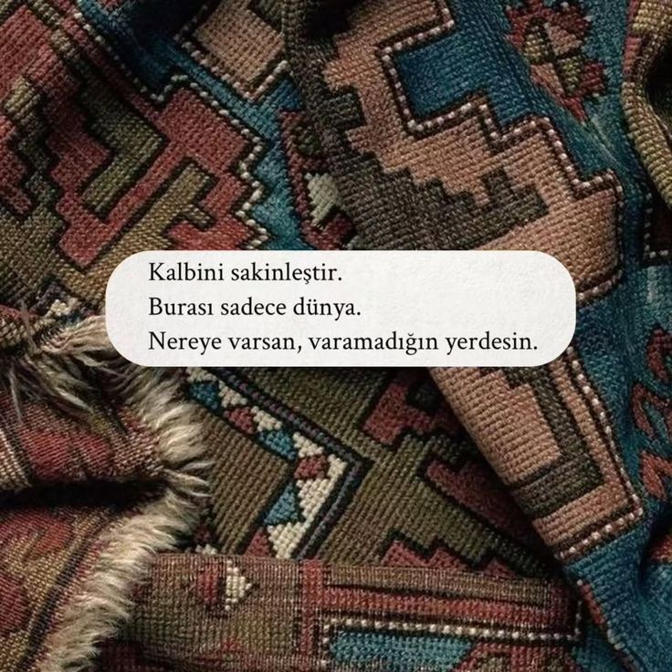 Nereye varsan, varamadığın yerdesin.