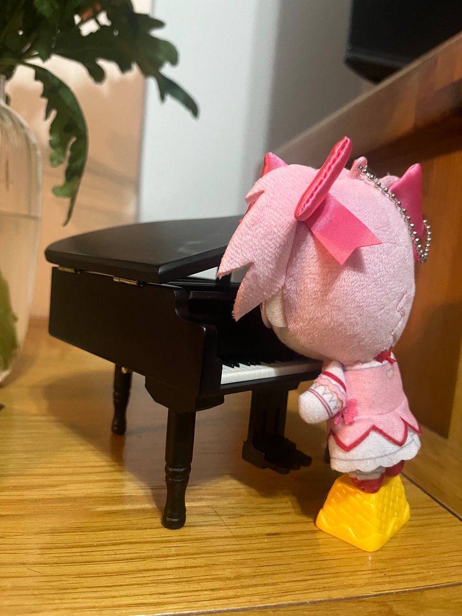mymadokaa's tweet image. she is a pianist