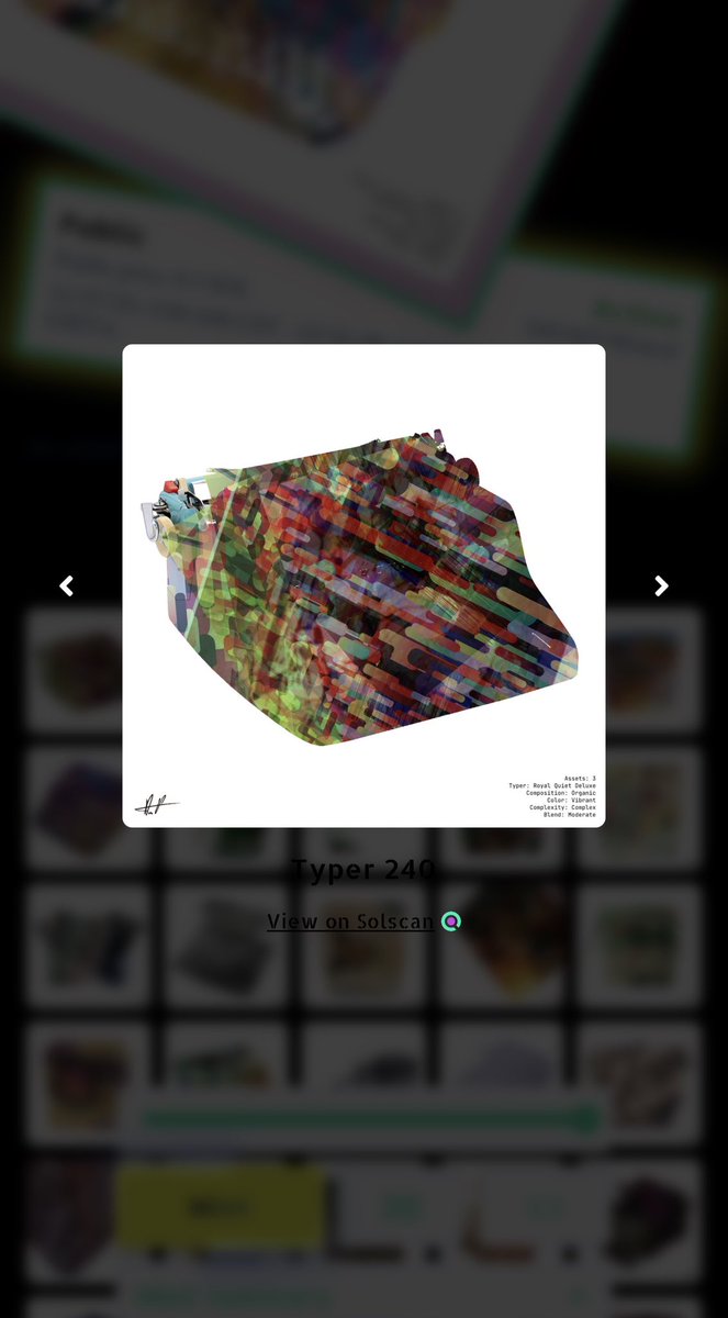 solanapoet's tweet image. Typer #240 minted