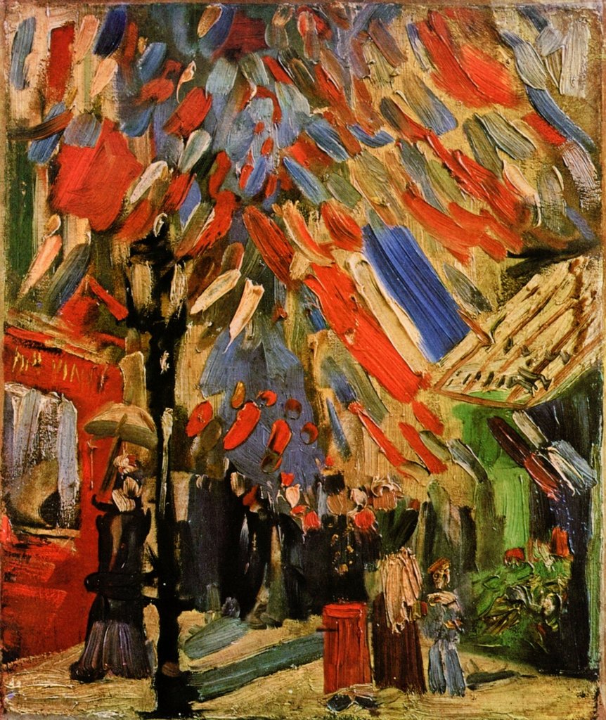 impression_ists's tweet image. Celebration by Monet / Van Gogh