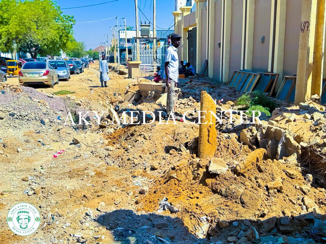 Abbale5's tweet image. All set for the expansion and dualization of Lamido Crescent. 

#AbbaIsWorking.
#AKYPPA