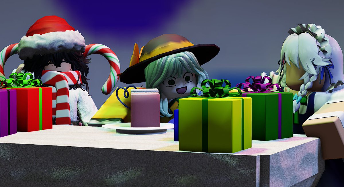 _vibrantheart_'s tweet image. friend&apos;s birth of date

#robloxart #touhouproject (cosplays are cool)