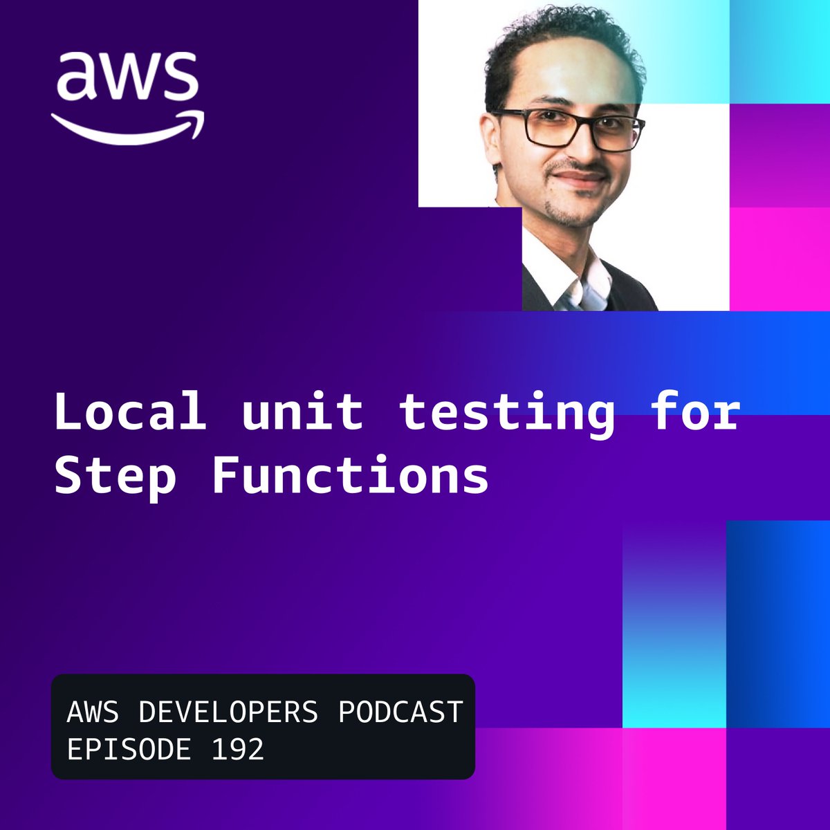 sebsto's tweet image. 🎧 New on AWS Developer Podcast: unit testing Step Functions with the new TestState API! 

No more Step Functions Local, now you can test on the production environment directly from your IDE 🚀 

Listen to this week&apos;s episode with Jas Narula

#AWS #StepFunctions 🧵