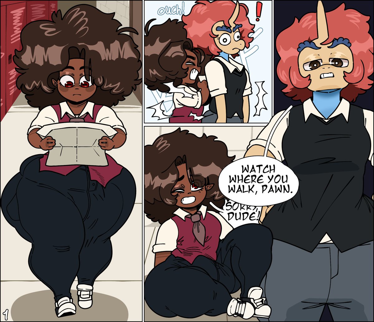 Megokinho's tweet photo. Dio's First Day (Dio x Ryan comic) // 6 Pages Comic +1 bonus
—————————
Comic Commission for @brattyaura0
—————————
HQ version: https://t.co/O0Zl5RZx1q

//TW: Pokephillia, Dubcon, Implied N word, Implied Xenophobia, All The Way Through, Bullying, Mind Break &amp; Vouyerism

(Page 1-4) https://t.co/XJIoaiv69K