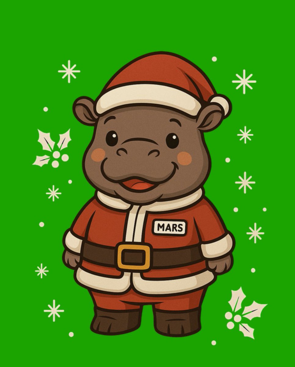 Have you been naughty or nice? 

$MARS has been watching 🦛👀