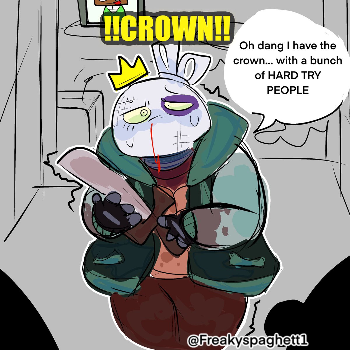 Freakyspaghett1's tweet image. #meleeniacs #roblox #robloxart this is unfortunate gonna be me when the game is out