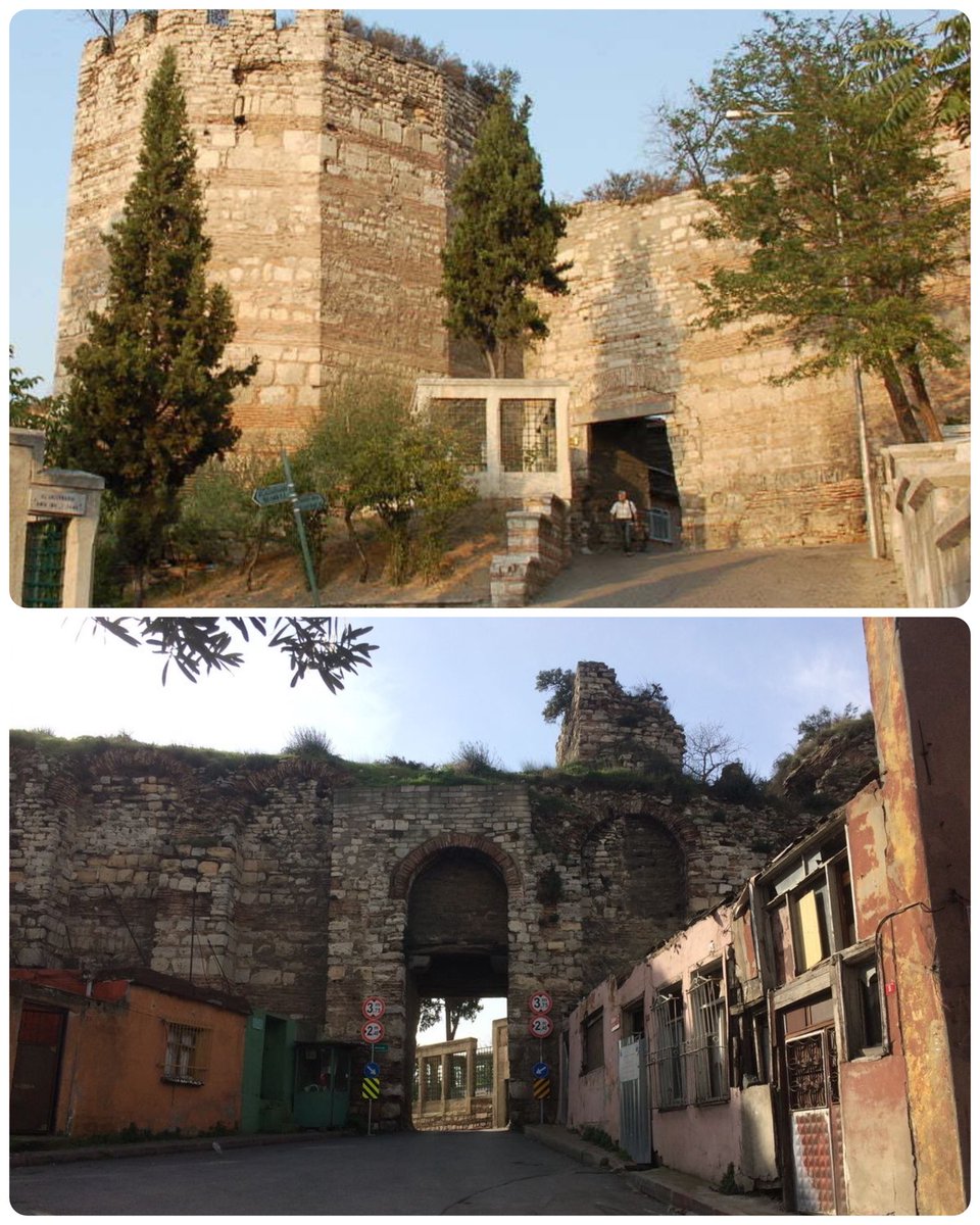 RomeInTheEast's tweet image. The Kaligaria Gate of Constantinople, today known as Egrikapi in Istanbul.

Not in the best shape, but it stands.