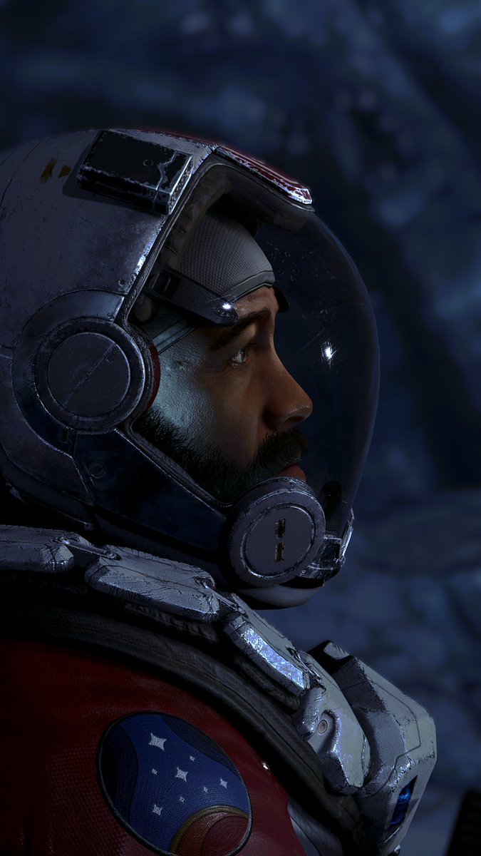 Barrett, looking serious for once.
#Starfield