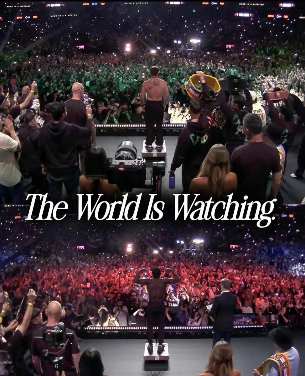 AdrianReyn79551's tweet image. 🚨Canelo vs Crawford on @Netflix was the Event of the Year🥊🔥‼️

*Live Gate:          47.24 Million 
*Attendance:    64,423
*Weigh In:           10 Million Globally 
*Viewership:     41 Million Globally 

*A History night for Boxing 🥊 
#CaneloCrawford|#Boxing|#Netflix