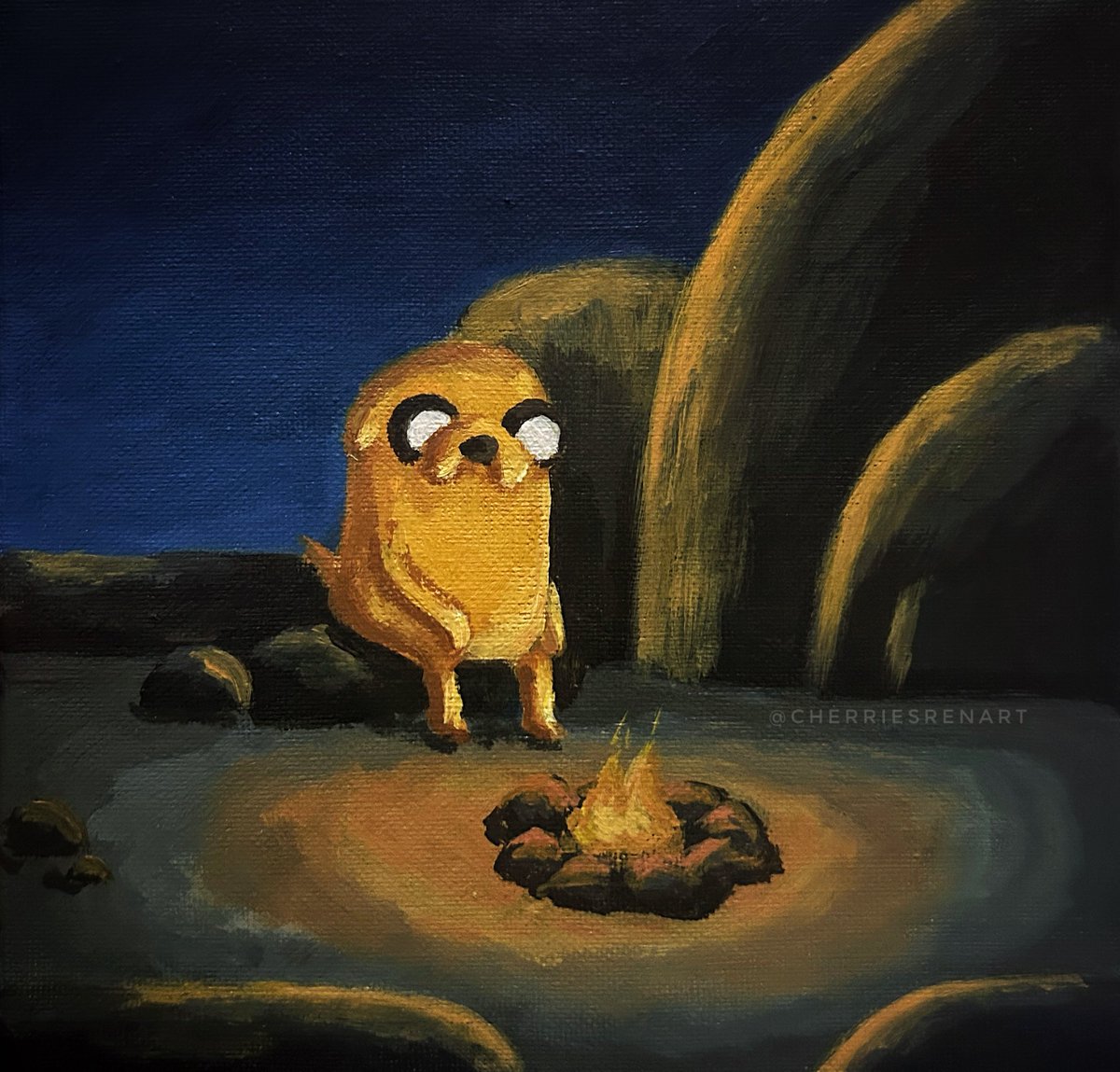 one of my fave jake paintings!