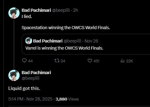 Bad Pachimari tweet media
