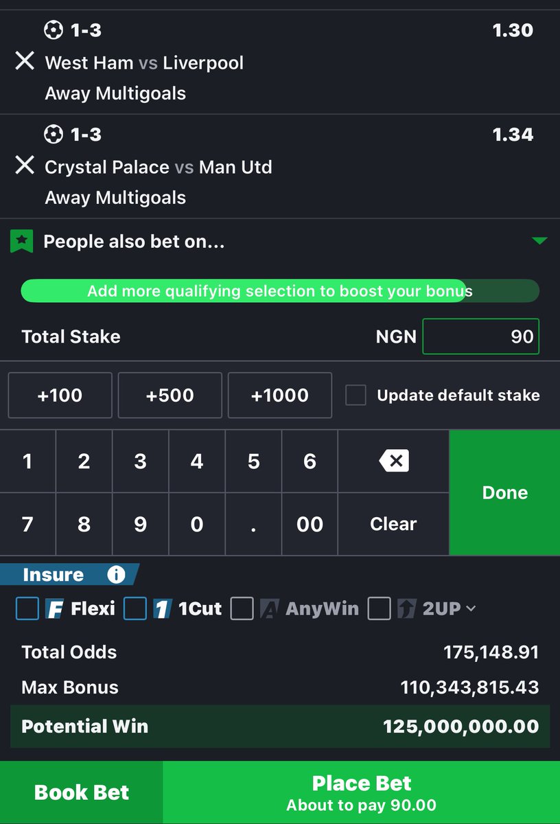 VecthorTips's tweet image. Liverpool and Man united go fit average 1-3 goals ?

Your sincere options needed please 🙏 

Be there👇
t.me/vecthortips