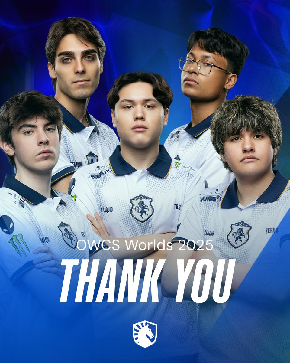 TeamLiquid's tweet image. After 8 years away from Overwatch, our first season in #OWCS has come to an end 

Thank you for all of the love this year, we couldn&apos;t have made it this far without your support 💙