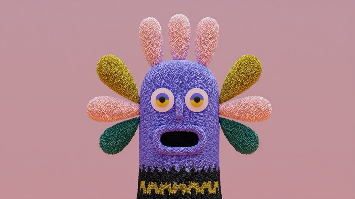 Stippled creatures and worlds