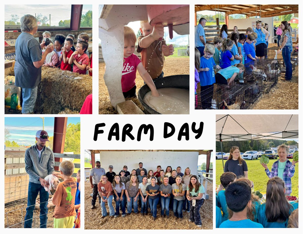 ICYMI: JCS 2nd Graders enjoyed a day of hands-on agricultural learning at the JC Farm Bureau Farm Day. Read the article and catch up on district news: app.smore.com/n/n72wb#bx6hh0… 
#CultureofExcellence