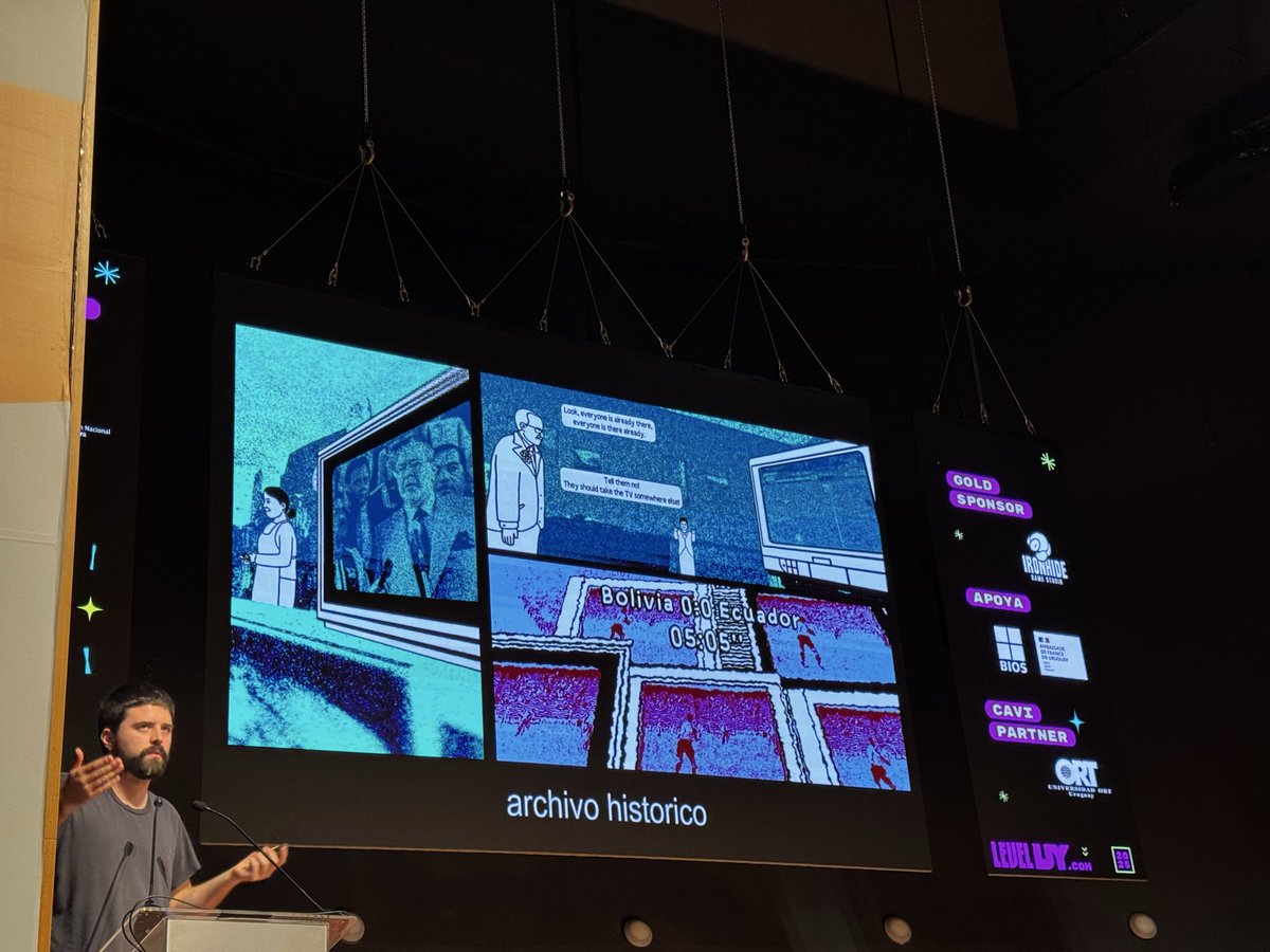 Un detalle hermoso de despelote: podés sentarte a ver el partido entero Bolivia vs Ecuador 2001 y no salir a explorar el parque

despelote está nominado a 2 premios The Game Award. De los mejores indies de 2025

Felicidades, Julián <a href="/despelotegame/">despelote ⚽ OUT NOW</a> <a href="/panic/">Panic</a>

Estamos en <a href="/LEVEL_UY/">LEVEL UY SUMMIT 2025</a>