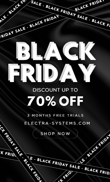 SystemsElectra's tweet photo. Black Friday Sale is here!

Get a 70% OFF access to Expert Software or 3 Months Free trial NOW!

💻https://t.co/rGXrB3bvM4 https://t.co/x0L0XxHX2n