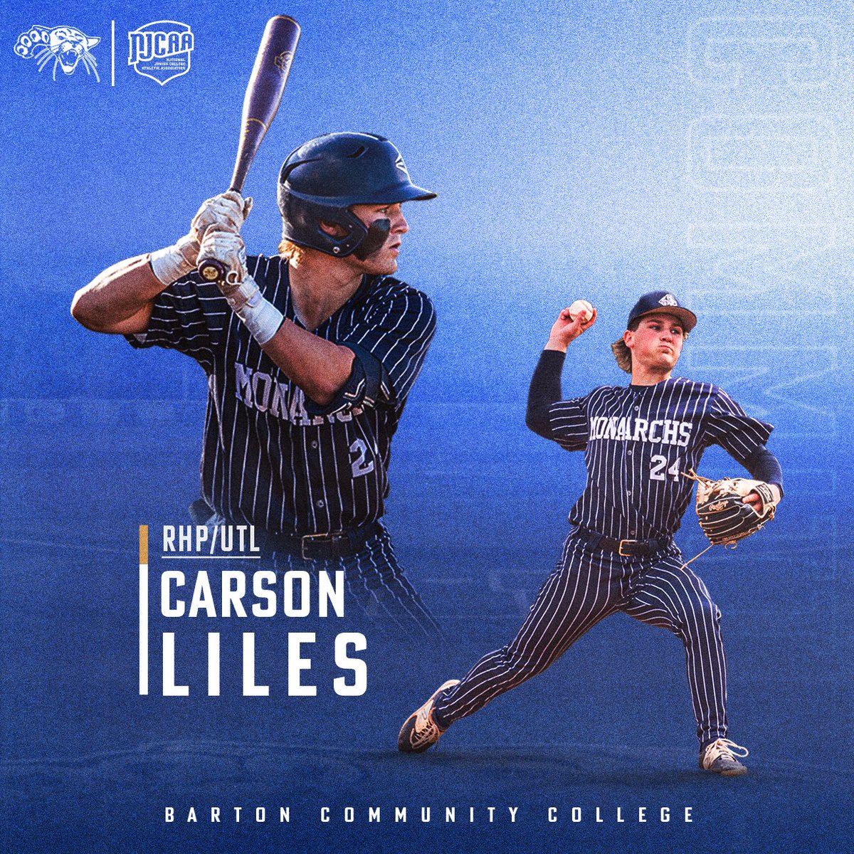 Carson4233's tweet image. I am excited and blessed to announce my commitment to continue my academic and athletic career at Barton Community College. Thank you to my coaches, family, teammates, and friends for pushing me each and every day. Super excited for this next chapter! #Committed #rollcougs