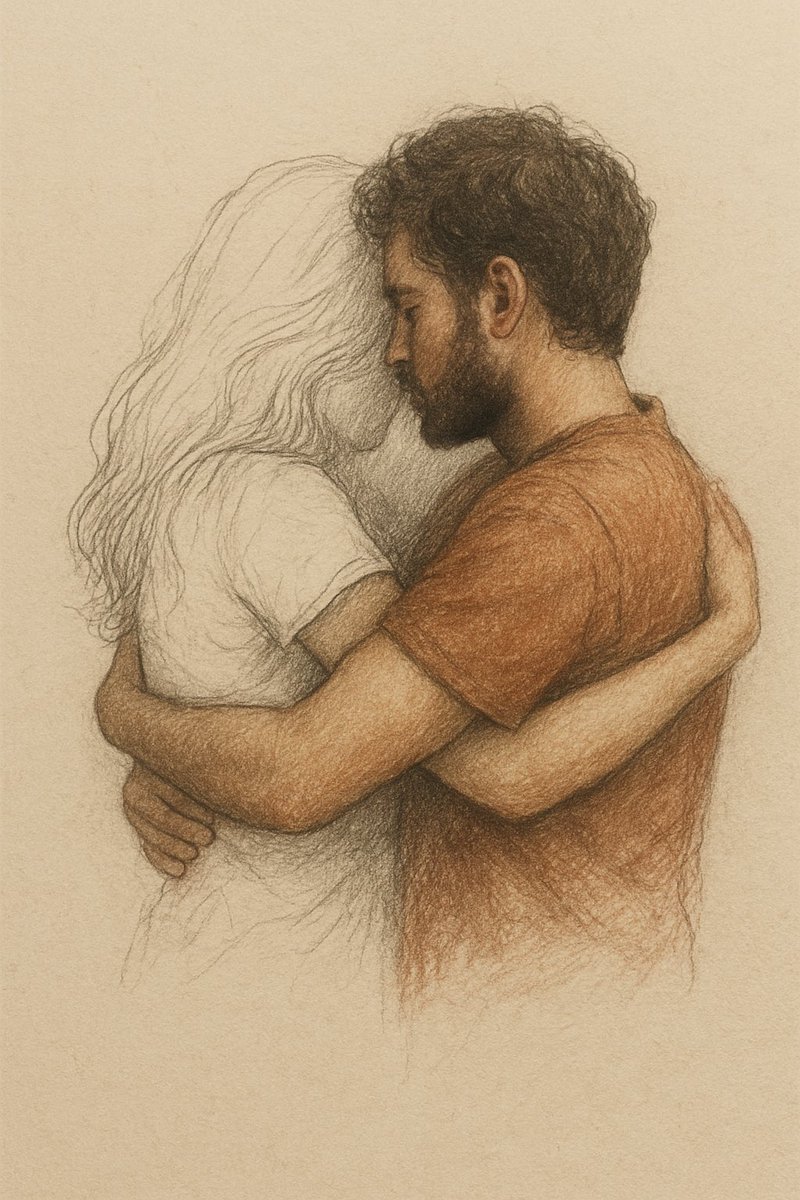 لا تنشدين الهواوي عقب فقد الوصال 
احساسي اللي اعيشه ماله ايّة اسم 

صرتي على اللي تحبينه صعيبة منال 
مع اني احسّك اقرب من شعور النسم 

كنا مثل نصف رسمه طاغيه بالجمال 
' رسّامها مات ماكمل بقايا الرسم ' 

.