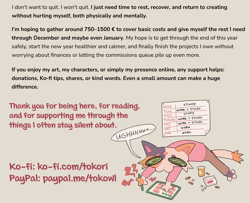 Tokowl's tweet photo. "I want to quit art.” https://t.co/Gz8JCxj5sU